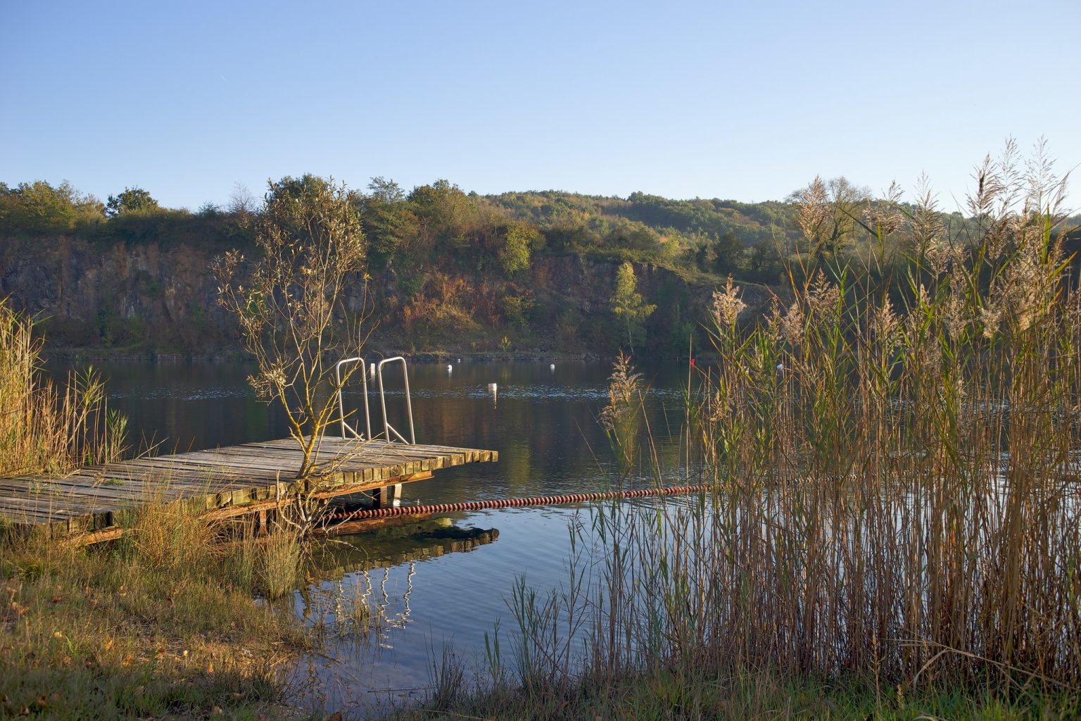 Le ponton en automne